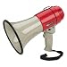 AMPLIVOX PORTABLE SOUND SYS. / APLS601 / 15W Piezo Dynamic Megaphone, Pistol Grip, Wrist Strap, 1.5 lbs., 5/8-Mile Range / Sold as 1 EA
