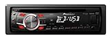 Pioneer DVH-330UB 1-DIN DVD-RDS-Tuner (4x50 W MOSFET, AUX-In, iPod-Direksteuerung, USB 2.0) schwarz