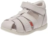 Kickers Babysun, Sandales mixte bébé - Blanc, 21 EU