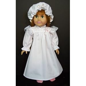For American Girl Dolls - Doll Clothes Also Fits Other 18 Dolls - Bedtime Nightgown Outfit -... by The Queen's Treasures