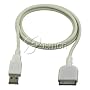 USB 2.0 Hotsync Data and Charge Cable fits Creative Zen Vision / Vision:M / Sleek / Sleek Photo MP3 Players