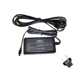 HQRP Replacement AC Adapter / Power Supply compatible with Sony CyberShot DSC-P7, DSC-P71, DSC-P9 Digital Camera - (incl. USA Plug & Euro Adapter)