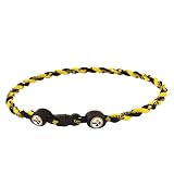 Pittsburgh Steelers Titanium (Double Braid) Core Sport Necklace