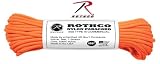 Rothco 550LB Nylon Paracord 100ft. Safety Orange