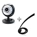 Sogatel - DIAMOND Skype 6 LED webcam with mic + FREE Skype microphone - Windows 7/Vista/XP