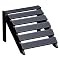 Lifestyle Adirondack Ottoman - Black