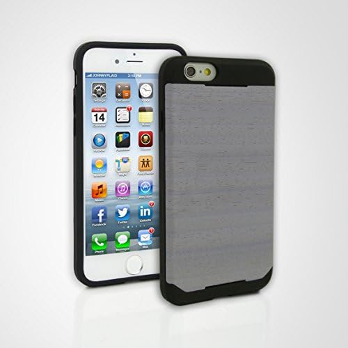 iPhone 6 case (4.7 inch) Retail Packaging, iClooly, 100% Real Wood Skin, Georgia