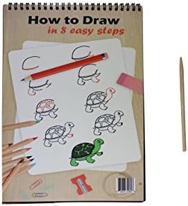 Tevelo How to Draw Magic Book Scratch and Sketch an Art Activity Book