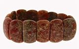 Medium Cushion Style Bracelet - Autumn Jasper