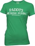 It's Always Sunny in Philadelphia Paddy's Pub Juniors Green T-shirt