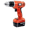 Black & Decker GCO12SFB 12-Volt Ni-Cad 3/8-Inch Cordless Drill/Driver with Storage Bag and Stud Sensor