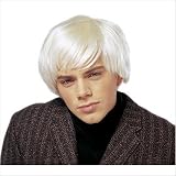 Artist Wig Adult Platinum White Costume Accessory