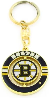 NHL Boston Bruins Center Spinner Keychain