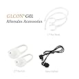 GLCON® G-01 Series Bluetooth 4.0 Stereo Headset Exclusive Accessories Set, Ear Gel, Ear Hook and Slave Earbud