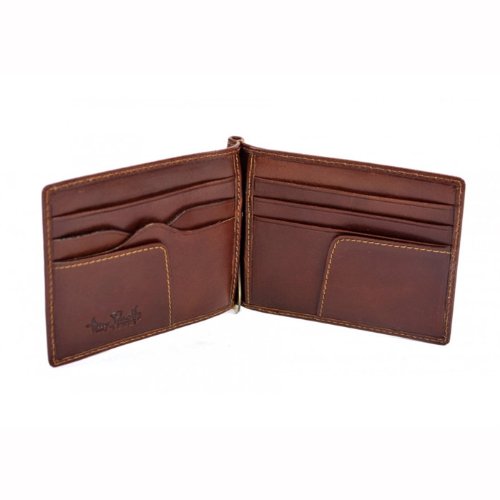 Tony Perotti Leather Slim Money Clip Wallet - Primo