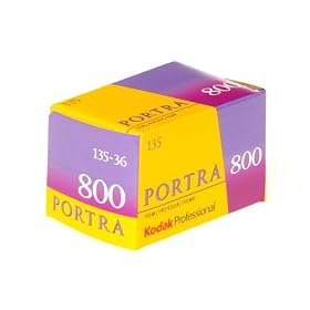 Kodak Professional Portra 800 Color Negative Film (ISO 800) 35mm 36 Exposures (145 1855) by Kodak