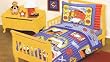 Lionel Train 4 Pc Toddler Bedding Set