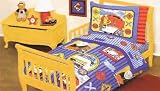 Lionel Train 4 Pc Toddler Bedding Set