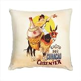 EXTRA SEC CURACAO ART PILLOW