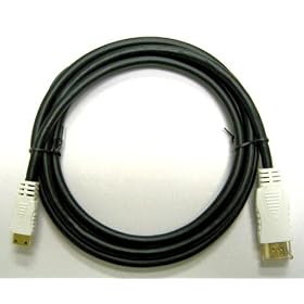 PROFESSIONAL Canon HTC-100 Mini HDMI to HDMI cable for your HD camcorder! (6 ft)