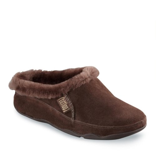 FitFlop Women's Ultra Lounge Clog,Chocolate,8 M US