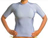 Women's UV Rash Guard Shirt - Carolina Blue