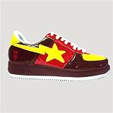 BAPE - New Mens BAPE shoes Purple-Yellow