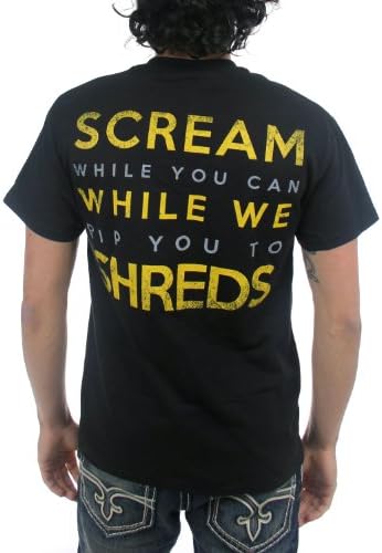 The Acacia Strain - Mens Rip You to Threads T-Shirt in Black, Size: Medium, Color: Black