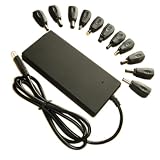 GSI Super Quality Universal 90W Watts AC Adapter Charger Power Supply Cord For Laptop Computers - Includes 11 Plug Tips - Fits Sony, Fuji, Toshiba, IBM, NEC, Liteon, HP, Compaq, Dell, Acer, BenQ Notebooks - Never Run Out Of Power