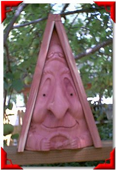Gnome Birdhouse - Nascar Ned