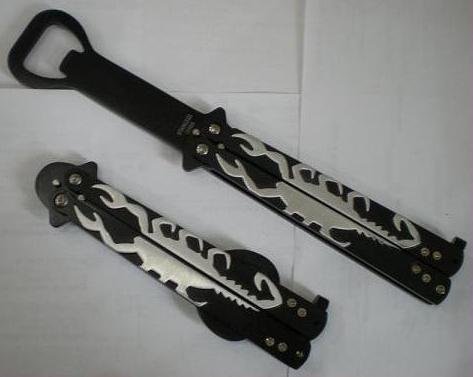 Black Scorpion Bottle Opener Butterfly Trainer