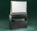 Beginnings Swivel-Top TV Stand - Black
