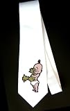 Party Decoration Necktie with squirrel, hug, baby, pet, rodent