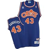 Brad Daugherty Cleveland Cavaliers Adidas Blue Swingman Jersey - XXL