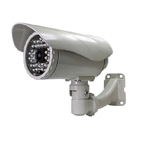 Zavio High Performance Outdoor Bullet IP Camera with Infrared Night Vision and PoE Support - Professional Series