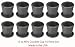 10 Piece Lot Graphite Torch 10 oz Mini Crucible with Base For Melting Casting Refining Gold Silver Copper Scrap Jewelry