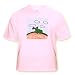Dinosaur - Toddler Light-Pink-T-Shirt (3T)