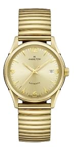 Hamilton Men's H38435221 Timeless Class Goldtone Dial Watch
