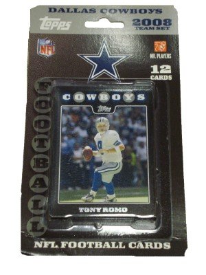 Topps NFL Football Cards 2008 Dallas Cowboys Team Set