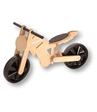 Kiddimoto Scrambler Natural, Toys, Boys