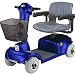 HealthPersonalCare: Small picture for Economy Four Wheel Scooter, Blue with White Glove Service