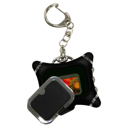 NEXTAR N1-102 1.1-Inch Black Key Chain Photo Viewer