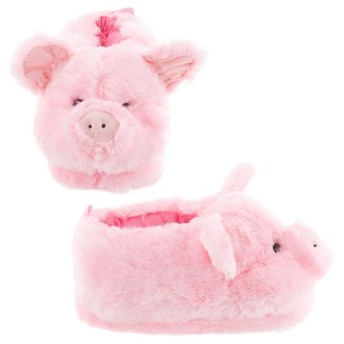 Pink Pig Animal Slippers for Women and Men