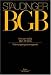 Book J. von Staudingers Kommentar zum Bürgerlichen Gesetzbuch: mit Einführungsgesetz und Nebengesetzen, B