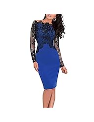 Sexy Polyester/Spandex Lace Off the Shoulder Prom Dress 