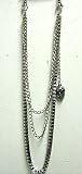 3 Strand Dangling Skull Wallet / Jeans Chain Jean