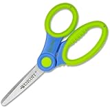Westcott Soft Handle Kids Scissors, Colors May Vary, 5-Inch Blunt (14596)