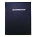 Thomas TSCILIRPE120LKR Ruled Laboratory Notebook, Black Imitation Leather Cover, 120 Pages, 11" Length x 8-7/8" Width (Case of 10)
