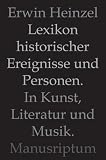 Lexikon historischer Ereignisse und Personen in Kunst, Literatur und Musik