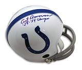 Art Donovan Signed Baltimore Colts Throwback Mini Helmet - 58-59 Champs
